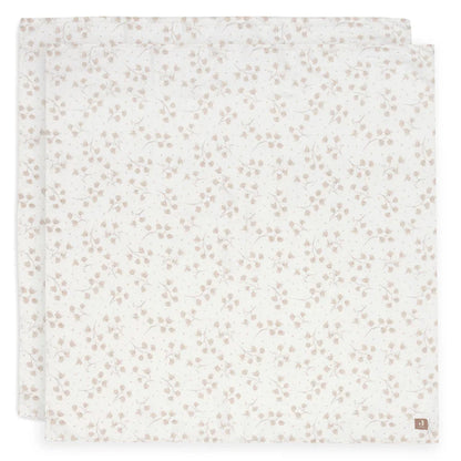 Jollein - hydrofiel doek XL Leafy Dreams - 2 stuks