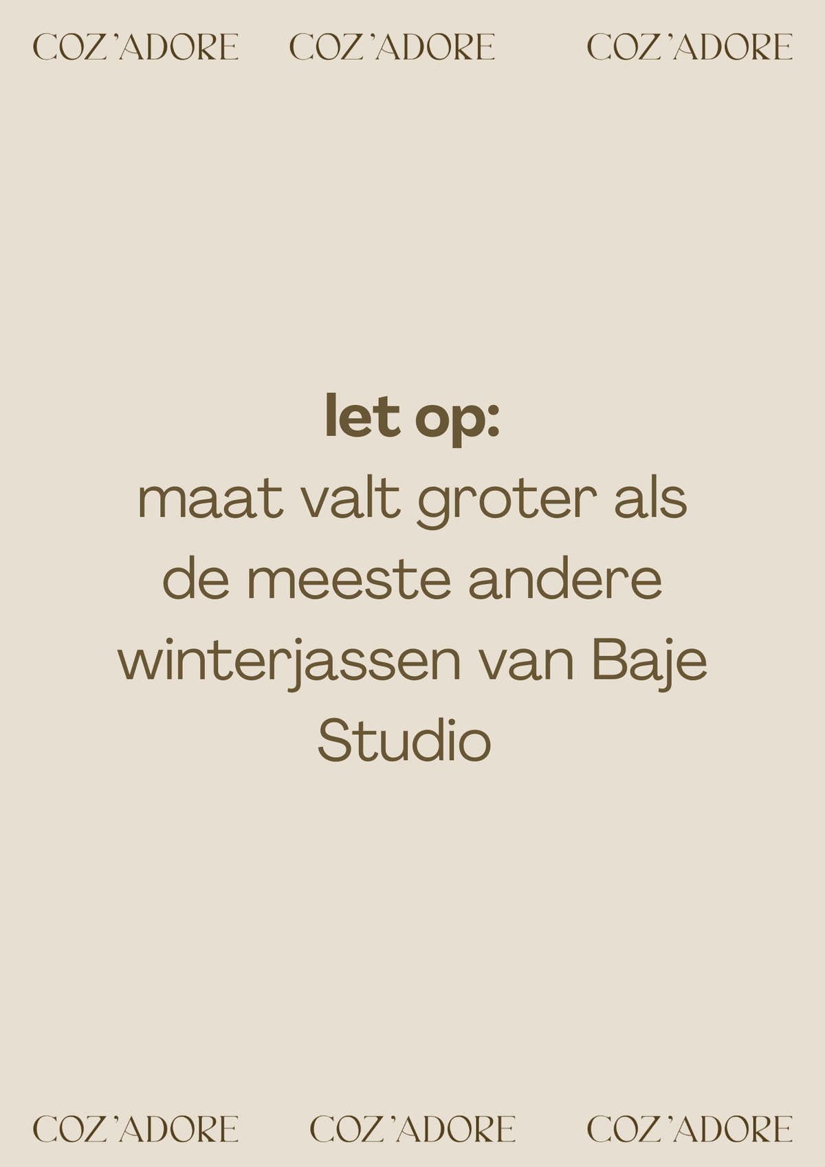 Baje Studio - leather look jacket Layan - brown choco