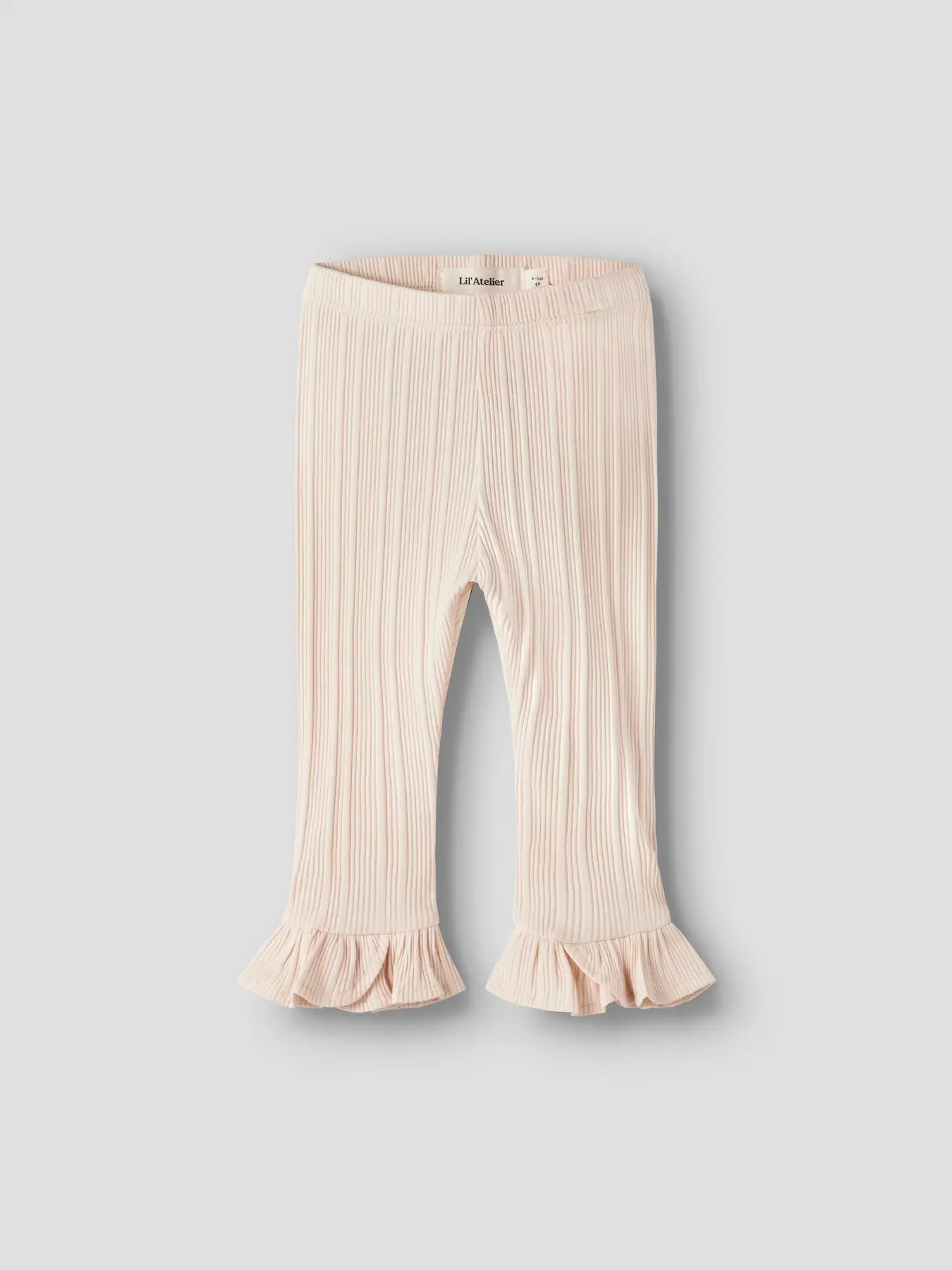 Lil'Atelier - twill rib legging - novelle peach