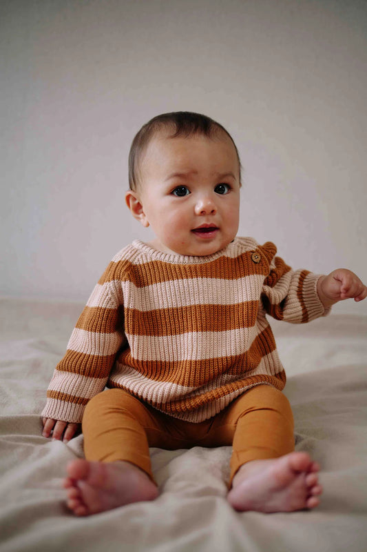 Riffle Amsterdam - jersey legging Perr - camel brown