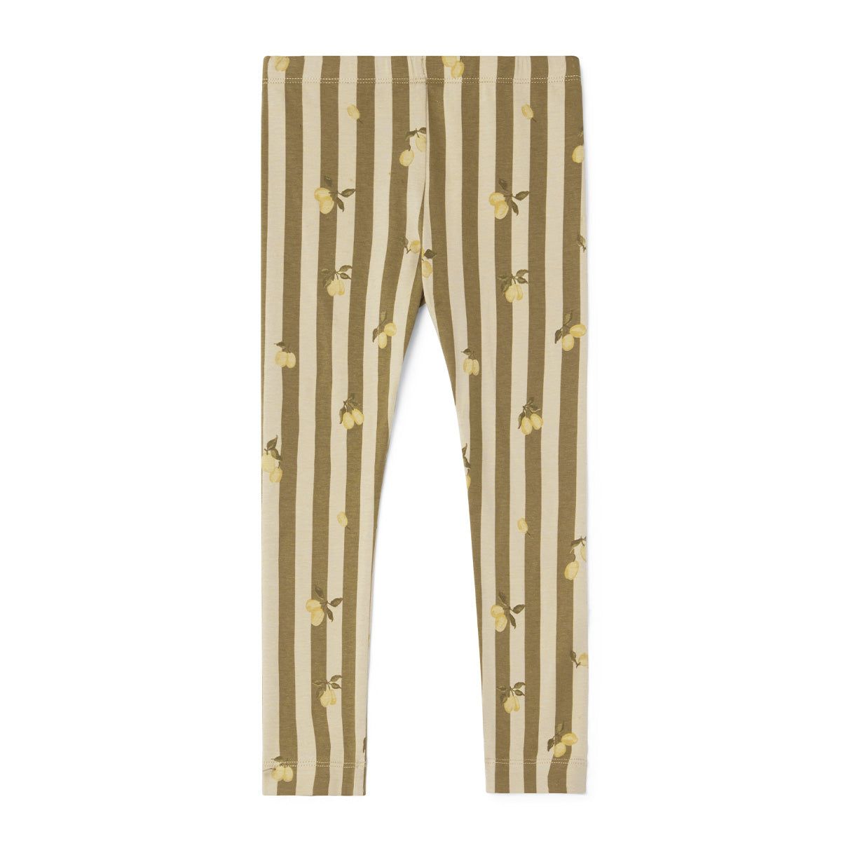 Jersey legging stripe Prune