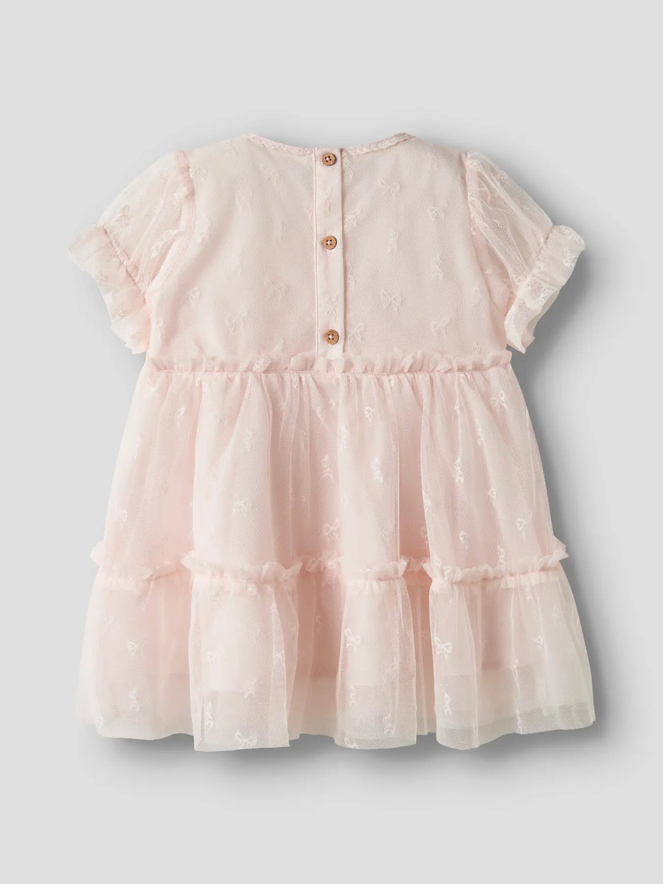 Lil'Atelier - tule bow dress - almost mauve