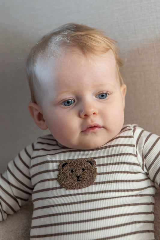 Lil'Atelier - body teddybear - coconut milk stripe