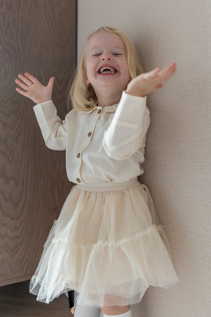 Lil'Atelier - woven blouse - turtledove