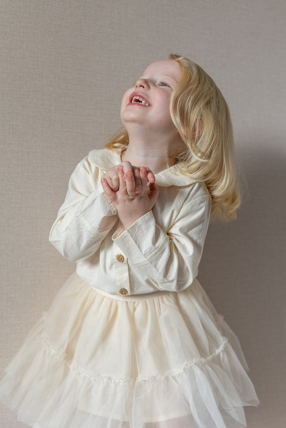 LIl'Atelier - tule skirt - pistachio shell