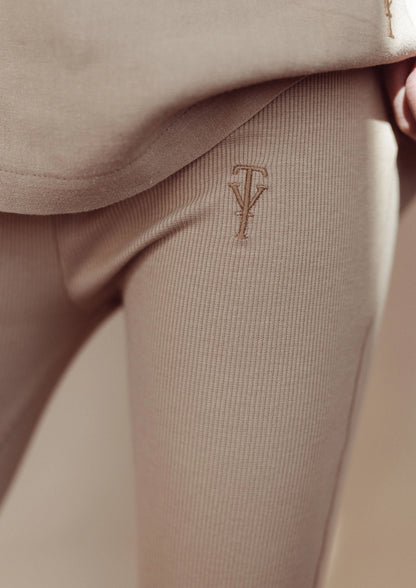 Flare legging Lilly embroidery bee - honey