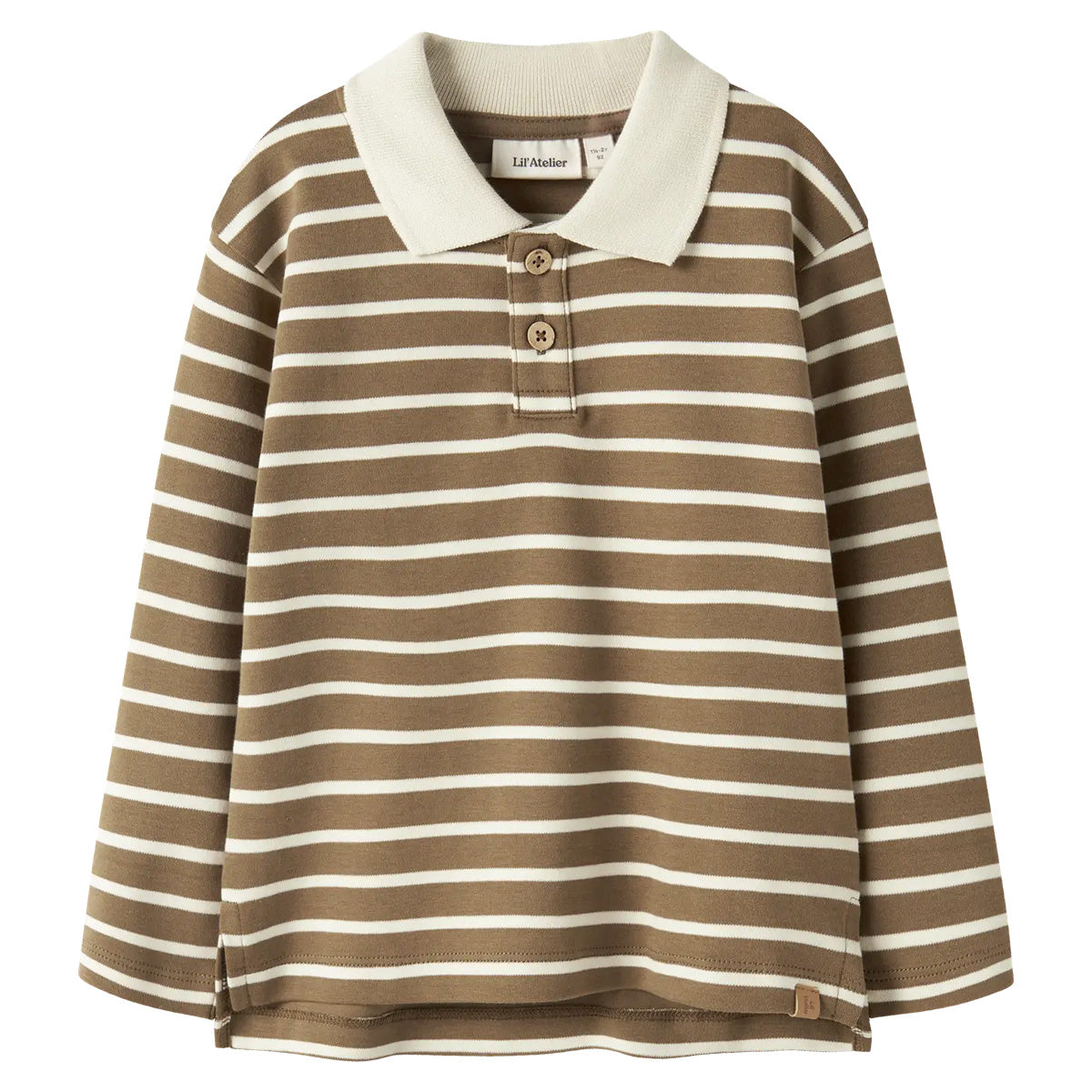 Lil'Atelier - stripe polo Limia - kangaroo