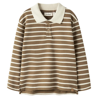 Lil'Atelier - stripe polo Limia - kangaroo