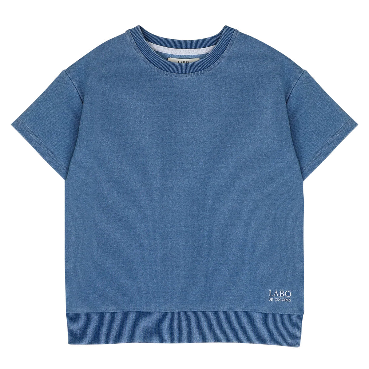 Labo - denim sweat shirt Lion - blue light