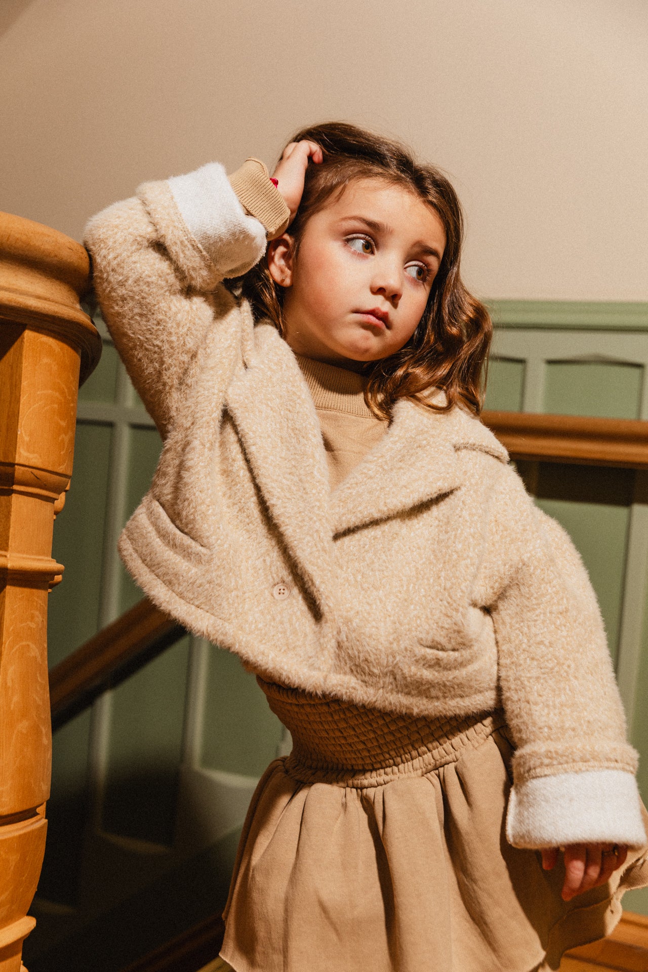 Labo - skirt Liorah - taupe