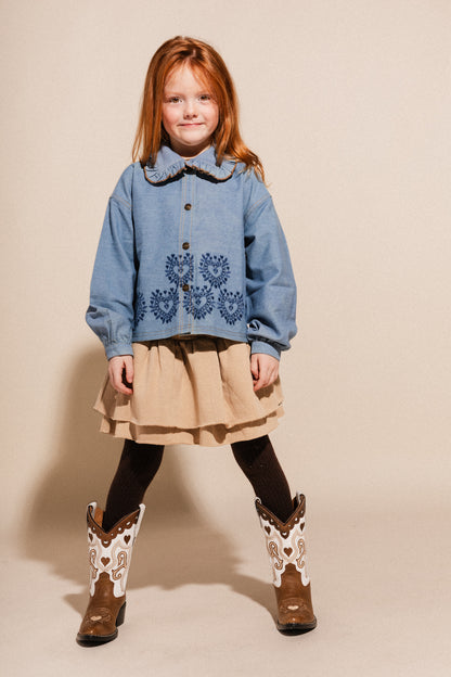 Labo - skirt Liorah - taupe