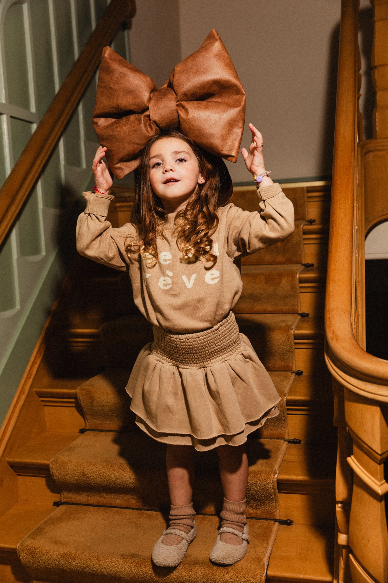 Labo - skirt Liorah - taupe