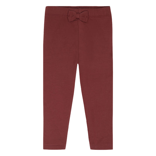 Hust & Claire - legging Lisa brushed - maroon red