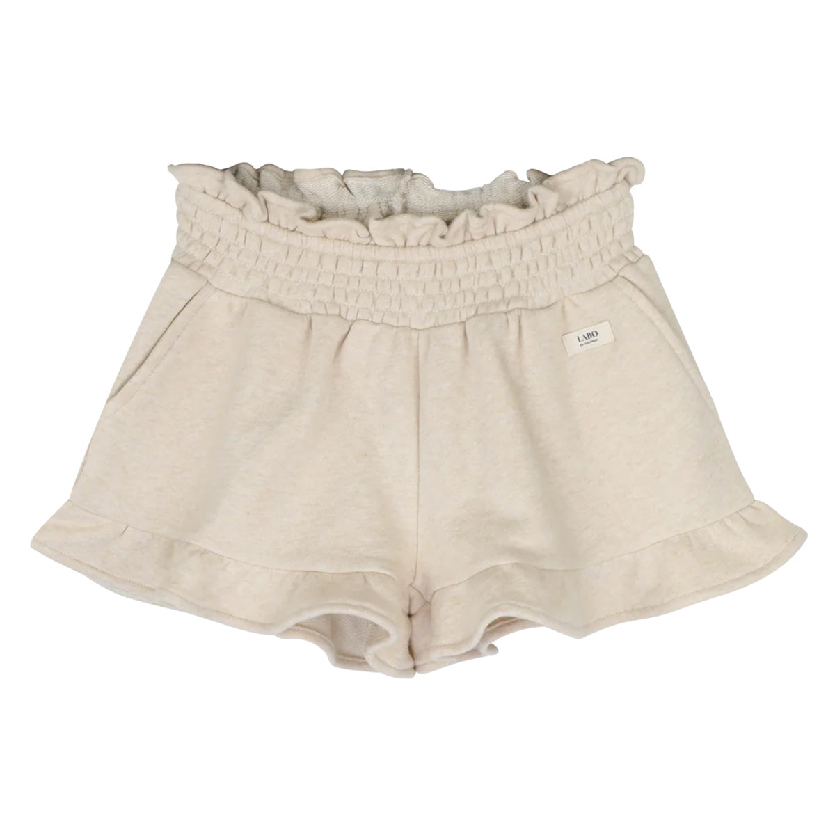 Labo - shorts Loa - beige melange