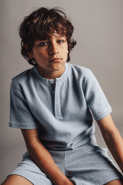 Labo - shortsleeve Loay - blue light