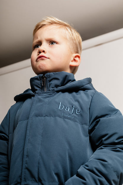 Baje Studio - jacket Logan - blue vintage