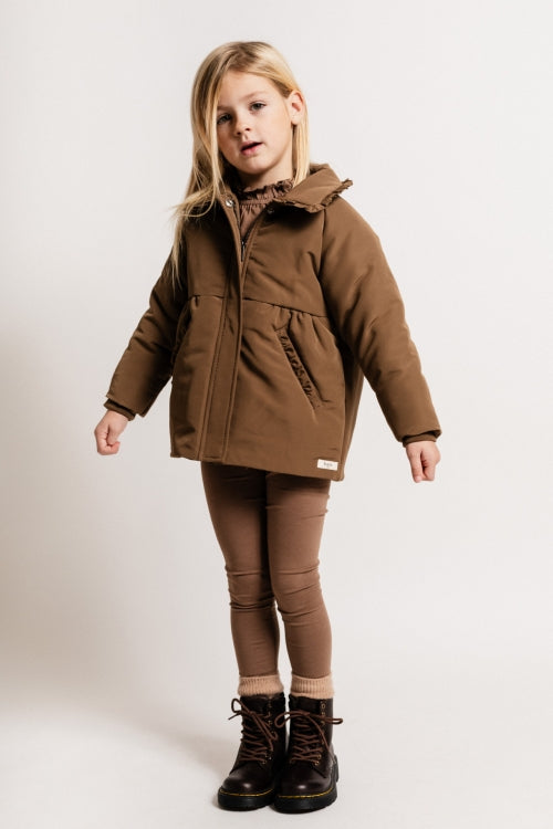 Baje Studio - jacket Louise - brown cacao