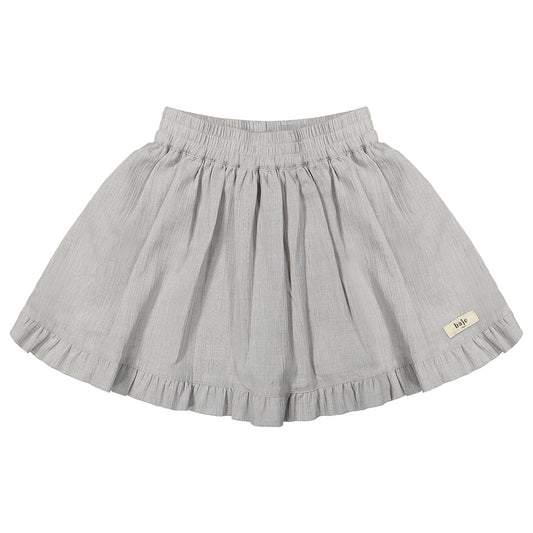 Baje Studio - woven skirt Loures - blue steel
