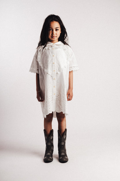 Baje Studio - heart dress Lous - offwhite