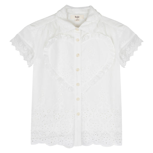 Baje Studio - heart dress Lous - offwhite