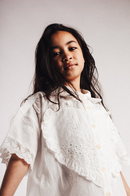 Baje Studio - heart dress Lous - offwhite