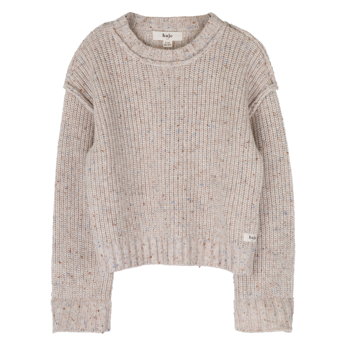 Baje Studio - knit sweater Lowe - light taupe