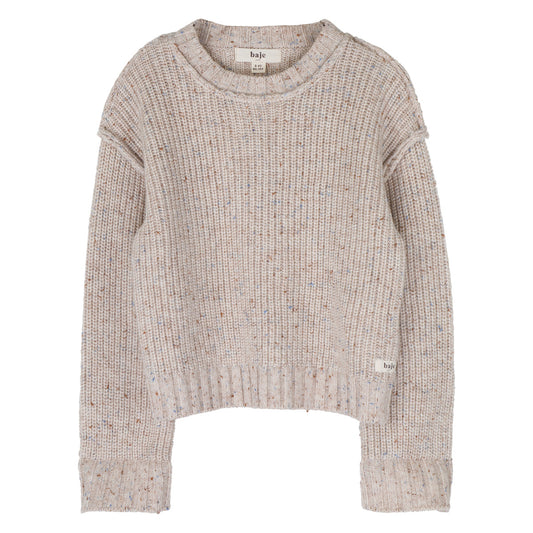 Baje Studio - knit sweater Lowe - light taupe