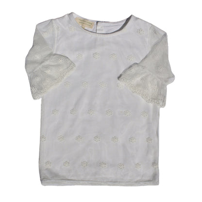 Lace blouse Luna - white