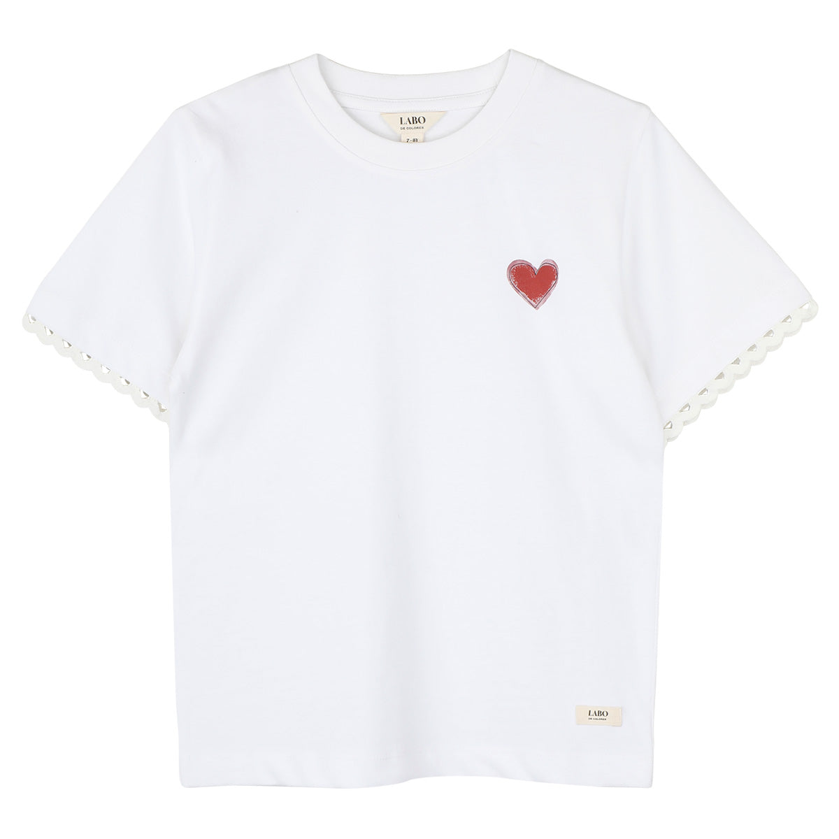 Labo - shortsleeve Lyla - white