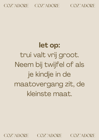 Baje Studio - knitted sweater Soho - peach almond