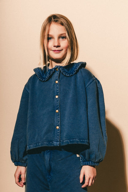 Labo - sweat blouse Mae - blue denim