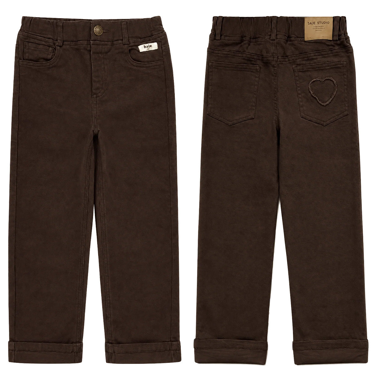 Baje Studio - pants Maey - brown choco