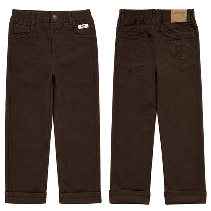 Baje Studio - pants Maey - brown choco