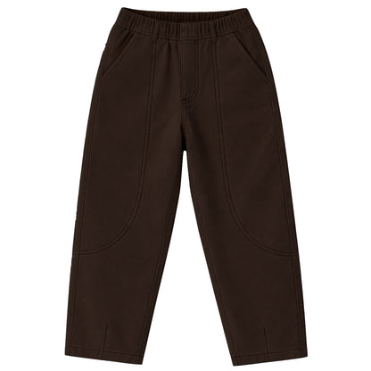 Baje Studio - pants Maeze - brown choco