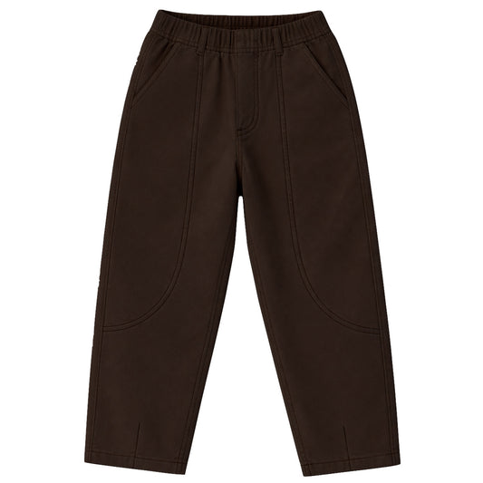Baje Studio - pants Maeze - brown choco