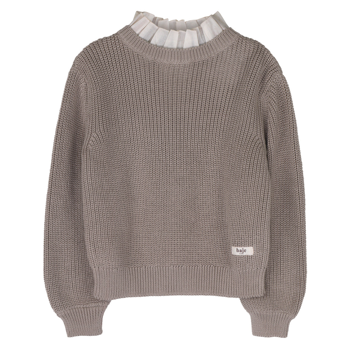 PREORDER - Baje Studio - sweater Mai - taupe light