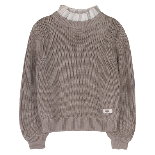 Baje Studio - sweater Mai - taupe light