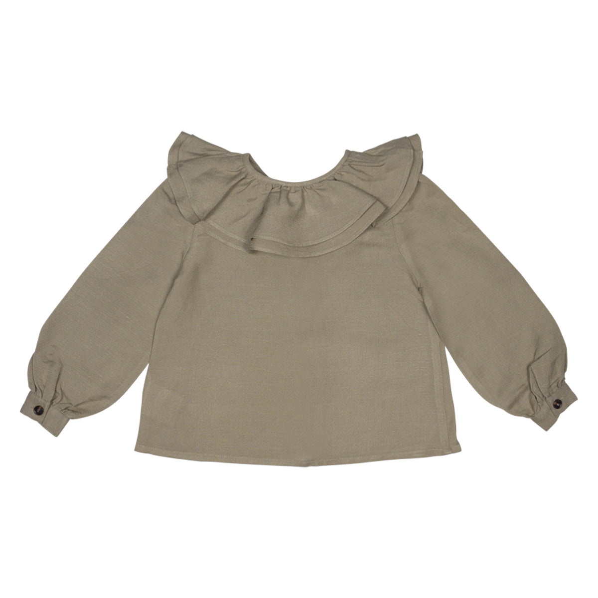 Linen blouse Maida ~ taupe