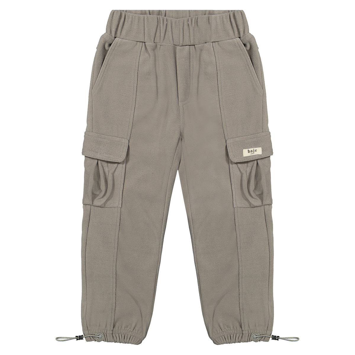 Baje Studio - velvet pants Marsens - grey steel