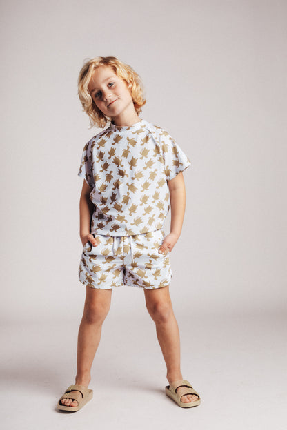 Baje Studio - swim short turtle Mello - blue steel