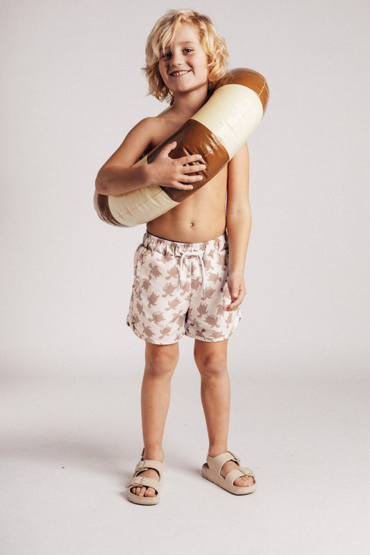 Baje Studio - swim short turtle Mello - crème oat