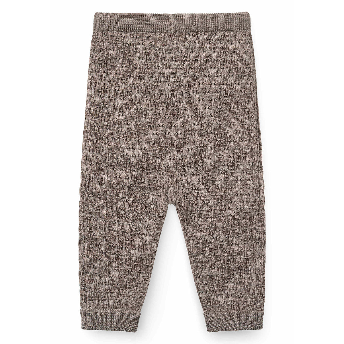 Copenhagen Colors - merino pattern baby pants - natural melange