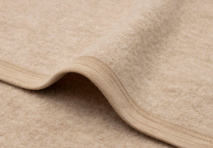 Jollein - merino wool felted blanket crib - natural