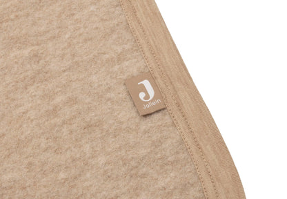 Jollein - merino wool felted blanket crib - natural