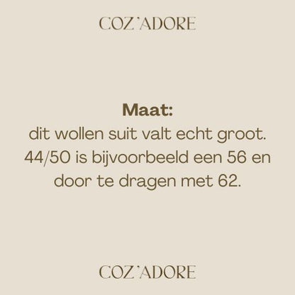 Müsli - woolly suit merino - walnut melange