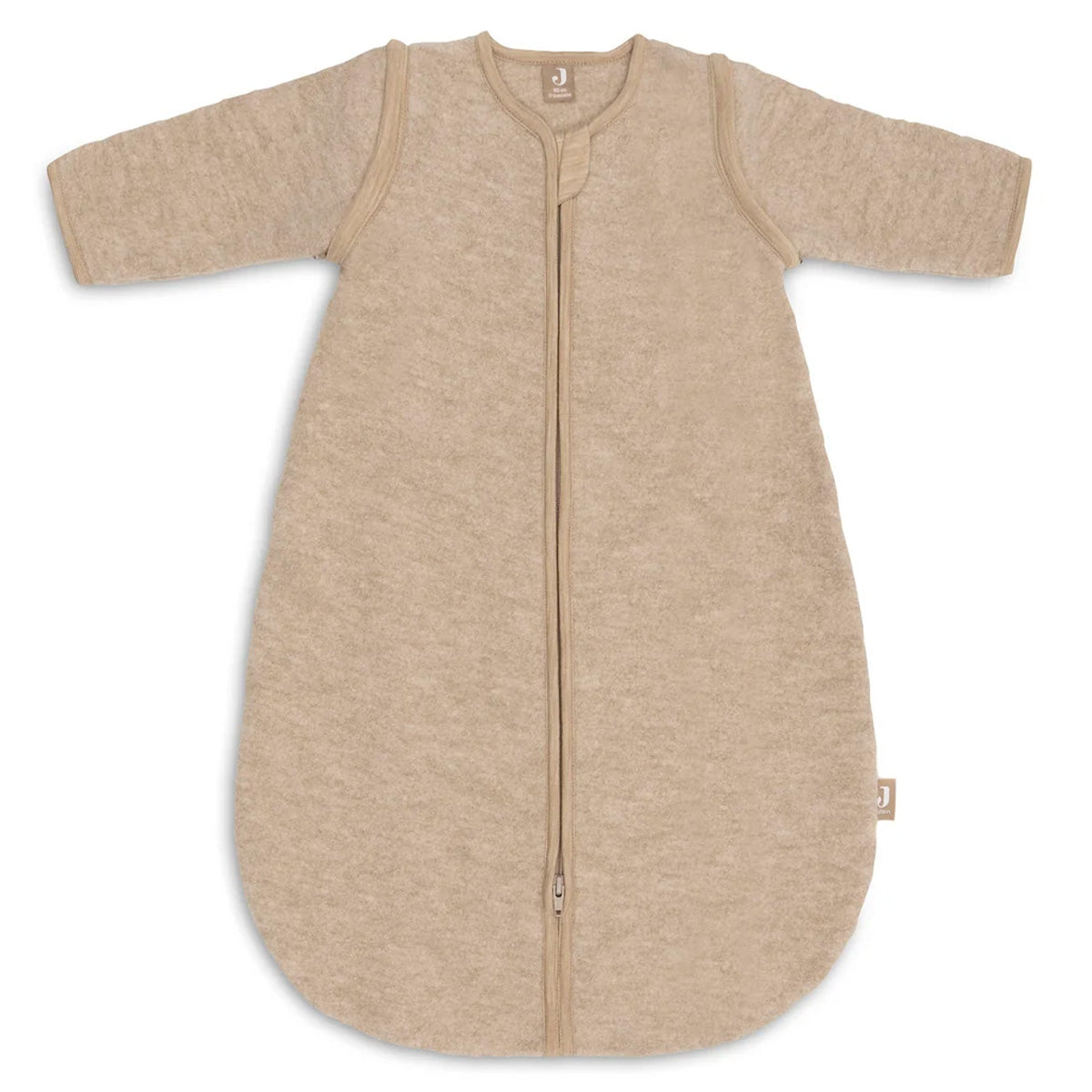 Jollein - merino wool felted sleeping bag - natural beige
