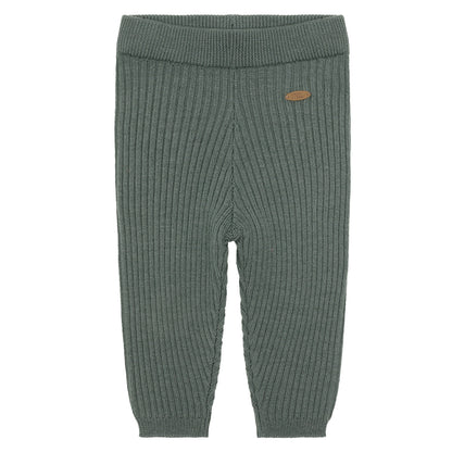 Hust & Claire - wool rib legging Lui - balsam green
