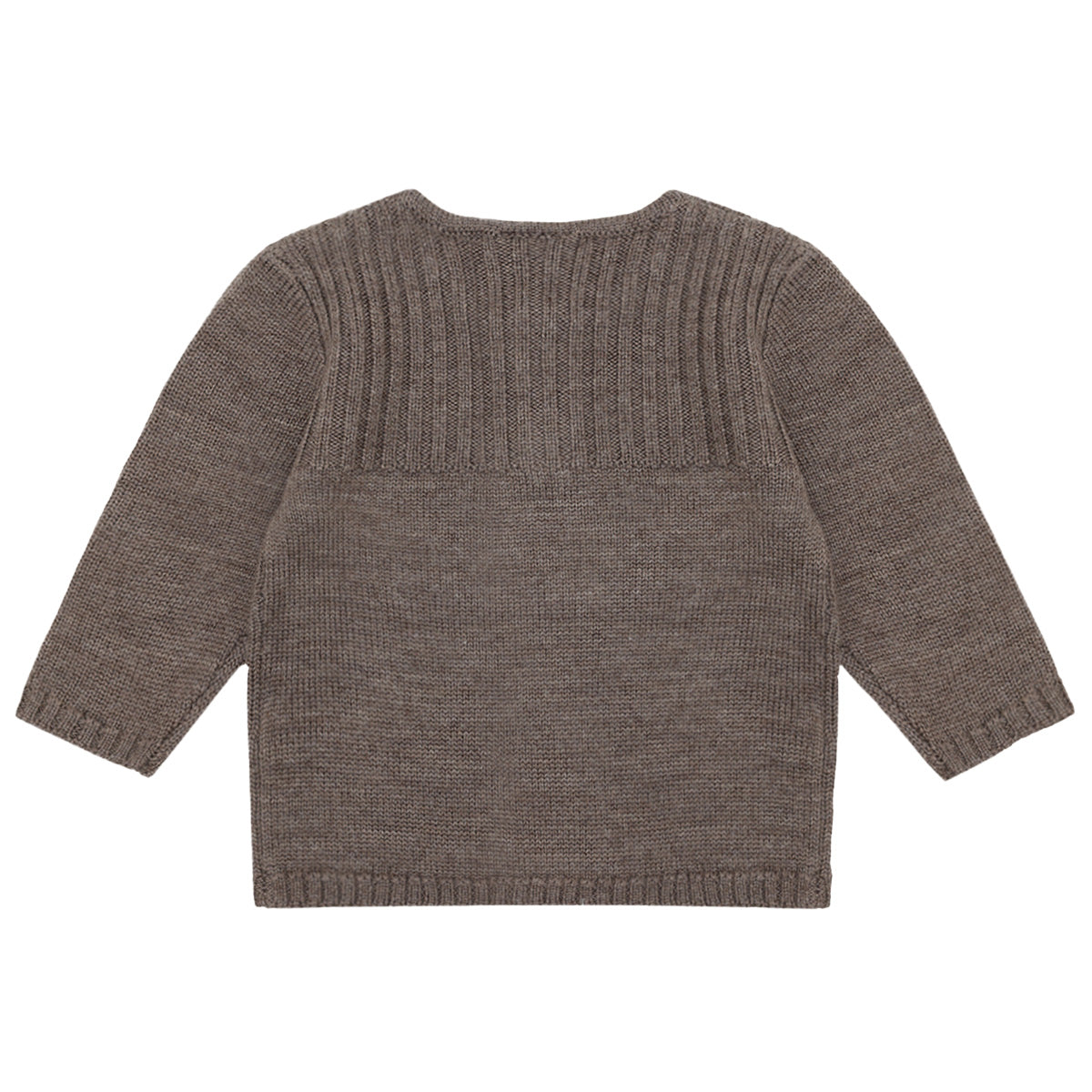 Hust & Claire - wool pullover Pil sheep - deer melange