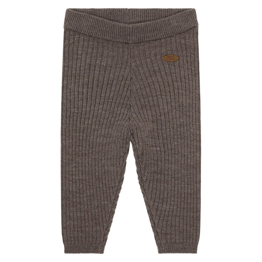Hust & Claire - wool rib legging Lui - deer melange