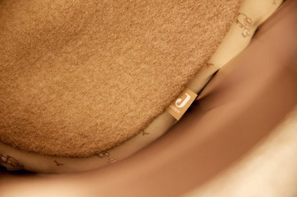 Jollein - merino wool felted sleeping bag - dark hazel